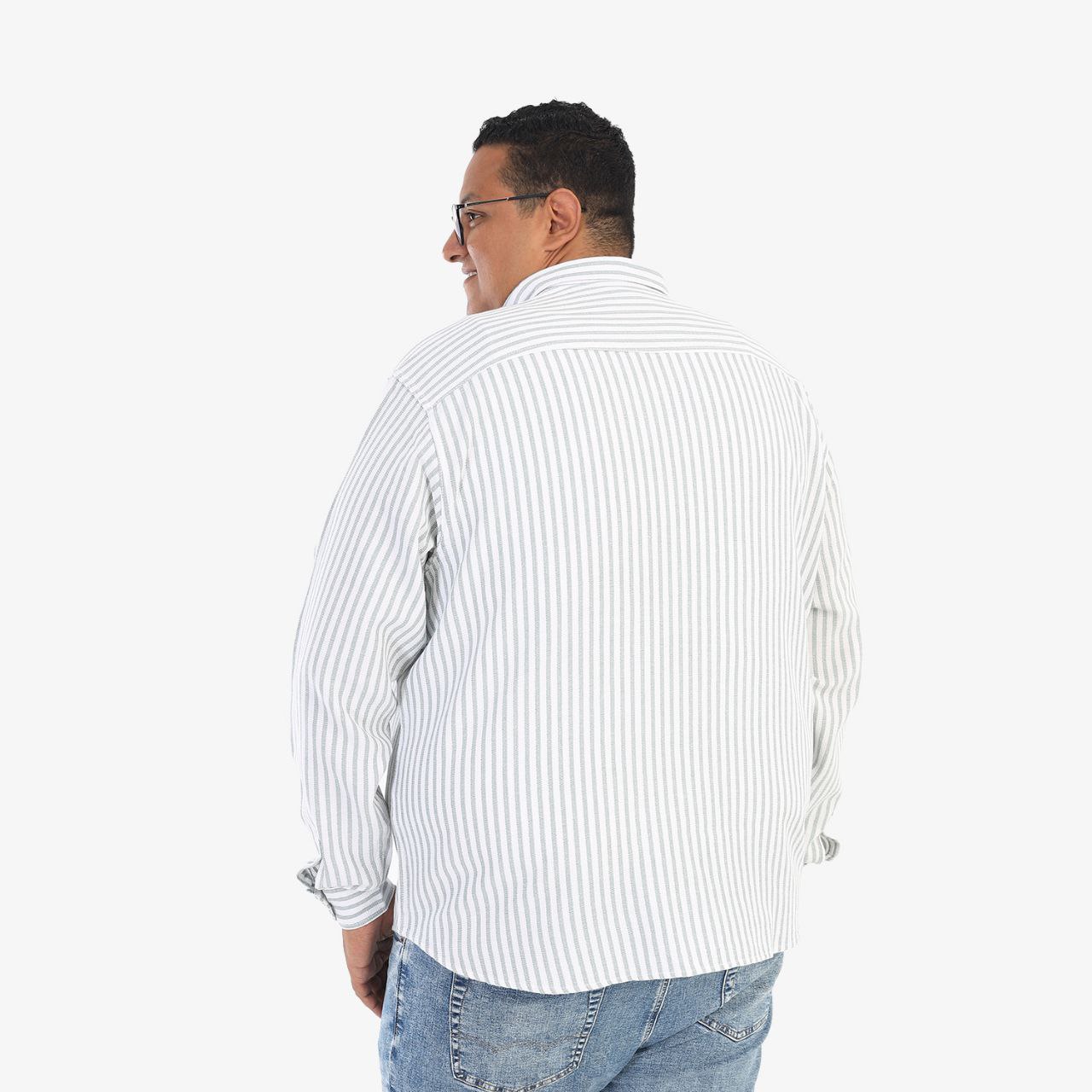 قميص مقلم بسكوتة - منت