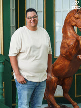 تيشرت بوليفار قطن - بيج