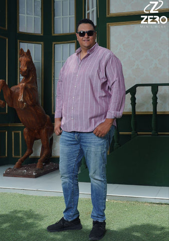 قميص مقلم بيكة - نبيتى