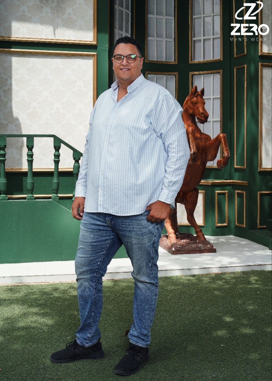 قميص مقلم بيكة - لبنى