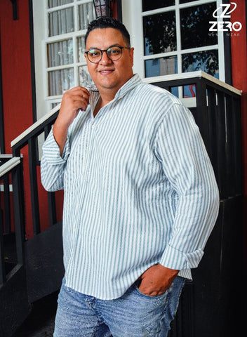 قميص مقلم بيكة - منت