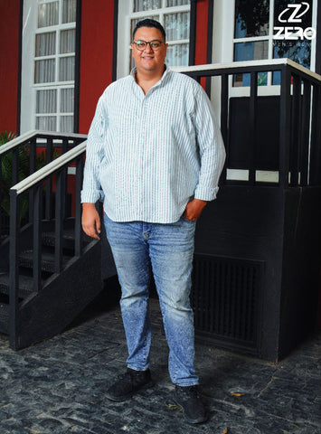 قميص مقلم بيكة - منت