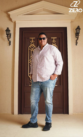 قميص مقلم بيكة - نبيتى