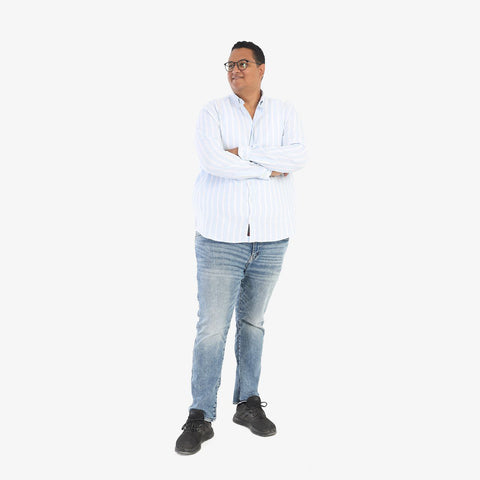 قميص مقلم بسكوتة - لبنى