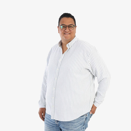 قميص مقلم بسكوتة - منت
