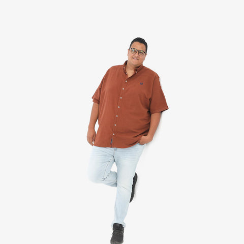 قميص كتان نص كم - هافان