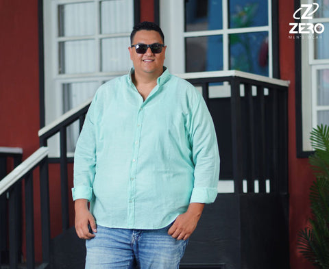 قميص كتان سادة - اكوا