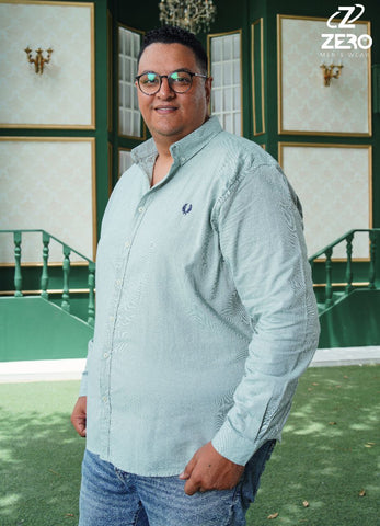 قميص اكسفورد قطن -  منت