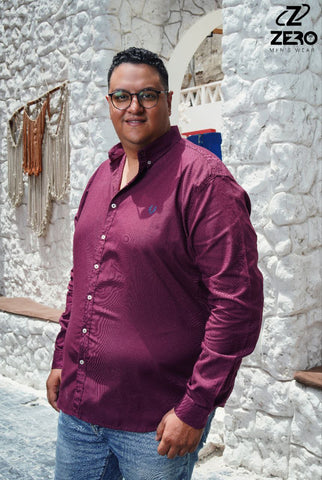 قميص اكسفورد قطن -  نبيتى