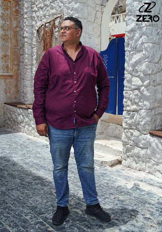 قميص اكسفورد قطن -  نبيتى