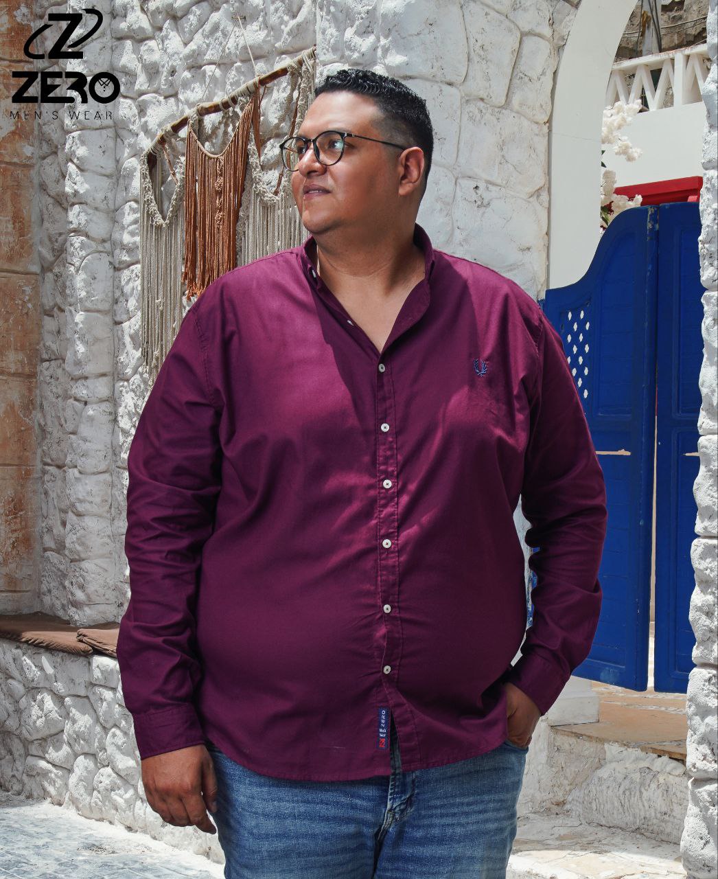 قميص اكسفورد قطن -  نبيتى