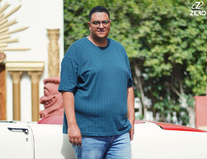 تيشرت بيكة مطبوع - جنزارى